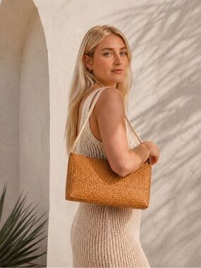 Fossil leather bag